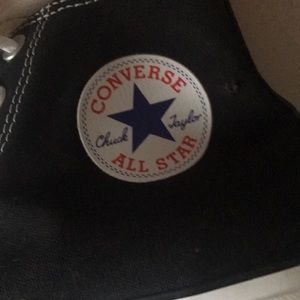 Converse all stars black/white
